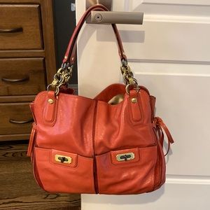 Coach Satchel - Orange